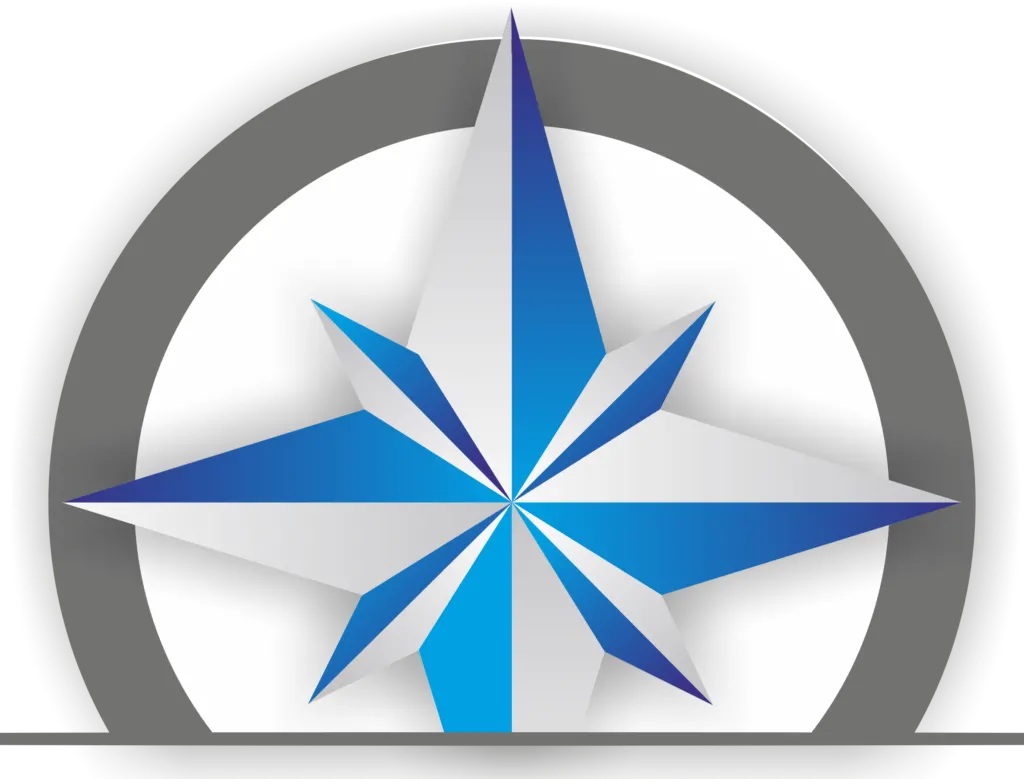 Kuzeyler Alüminyum pusula logosu